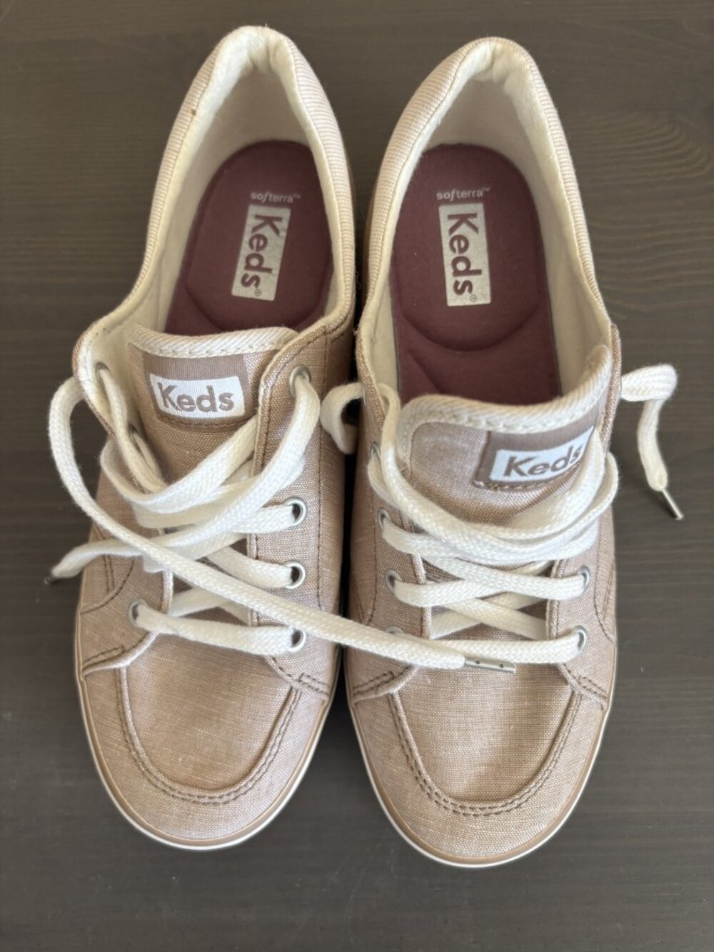 KEDS LDS SIZE 6 BRAND NEW LACE UP DECK SHOES
